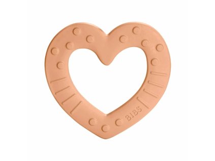BIBS Baby Bitie hryzátko - Heart Peach