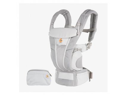ERGOBABY Ergobaby Omni Breeze - Pearl grey+zavinovačka Swaddler zdarma