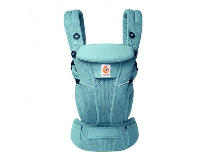 ERGOBABY Omni Breeze - Slate blue+zavinovačka Swaddler zdarma