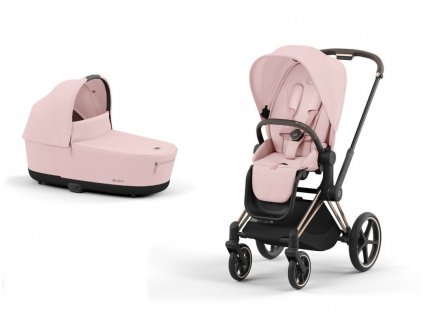 92515 cybex priam kombinovany kocik 2v1 comfort peach pink