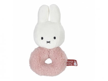 Little Dutch Hrkálka králiček Miffy Fluffy Pink