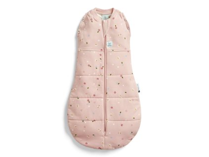 ERGOPOUCH Zavinovačka a vak na spaní 2v1 Cocoon Daisies 6-12 m, 8-10 kg, 2,5 tog
