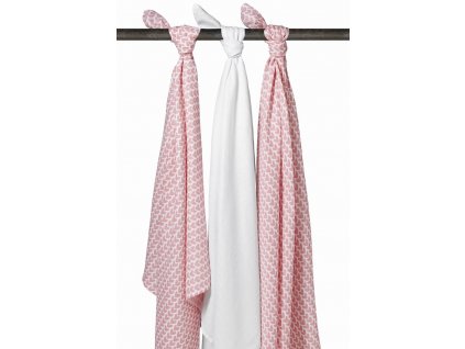 Meyco Pleny 3-balení Knitted Heart/white/Knitted Heart