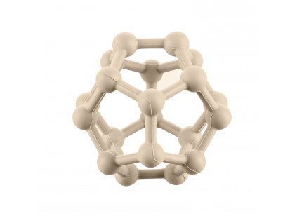 Zopa Silikonové kousátko Atom, Sand Beige