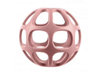 Zopa Silikonové kousátko Round, Old Pink