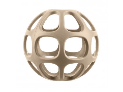 Zopa Silikonové kousátko Round, Sand Beige