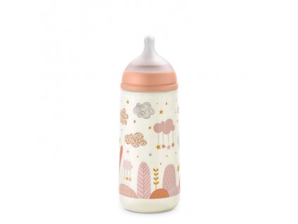 SUAVINEX | Dojčenská fľaša 360 ml L Dreams - ružová