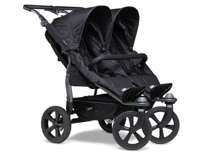 Duo stroller - air chamber wheel black