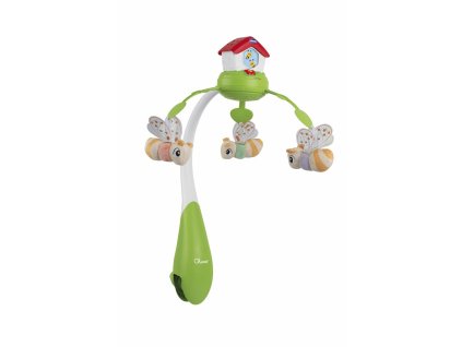 CHICCO Kolotoč nad postieľku s projektorom Bee Hive