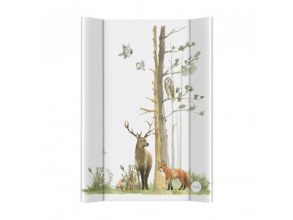 CEBA Podložka prebaľovacia 2-hranná mäkká (50x70) Basic Woodland