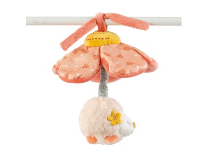 NATTOU Hračka plyšová vibračná ježko Zoe 20 cm Mila, Zoe & Lana