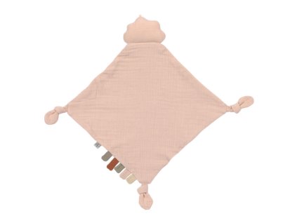 Lässig Mojkáčik Baby Comforter Little Universe Cloud powder pink