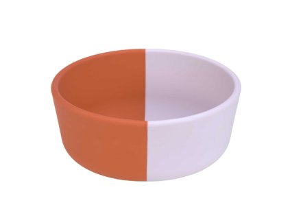 Bowl Silicone Happy Rascals Heart lavender