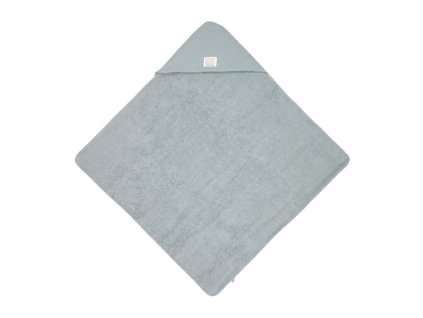 Lässig Osuška Muslin/Terry Hooded Towel powder blue