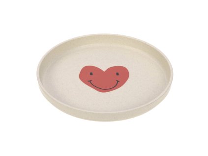 Lässig Tanier Plate PP/Cellulose Happy Rascals Heart