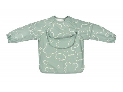 Podbradník 2v1 s odnímateľnými rukávmi Sage Green