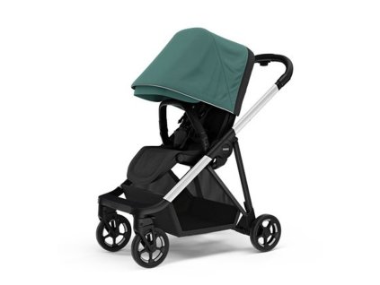 THULE Kočík mestský Shine - Mallard Green on Aluminum