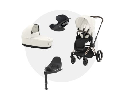 cybex priam 4v1 off white