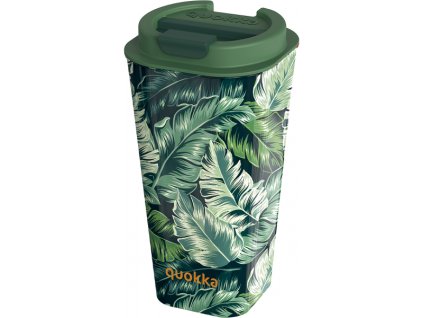 Plastový cestovný hrnček Flux Ditsy Jungle 450 ml