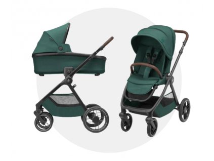 maxi cosi oxford essential green 2v1