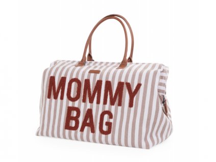 Prebaľovacia taška Mommy Bag Canvas Nude