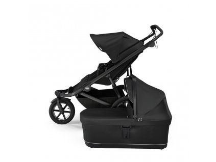 THULE SET S Kočík súrodenecký Urban Glide 3 Double - Black/Black