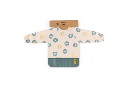 PETITE&MARS Podbradník s dlhým rukávom Ben Beige citrus