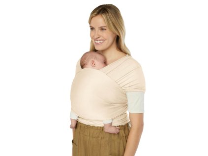 ERGOBABY | ŠÁTEK/Aura Sustainably Sourced Knit Baby Wrap - Cream