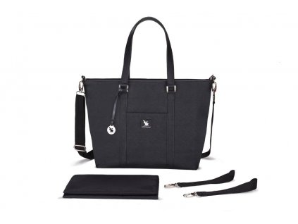 Cottonmoose Prebaľovacia taška Shopper Bag - Black