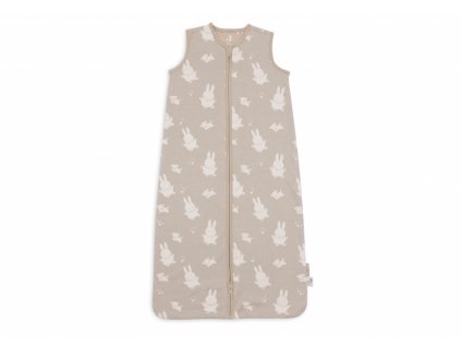 JOLLEIN Spací vak jersey 90cm Miffy Olive Green