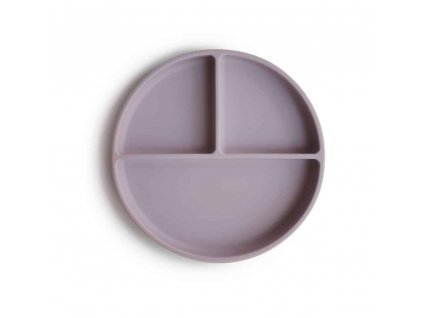 DELENÝ SILIKÓNOVÝ TANIER S PRÍSAVKOU MUSHIE - SOFT LILAC