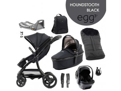 BabyStyle Egg3 set 8 v 1 - Houndstooth Black 2024 - Special Edition