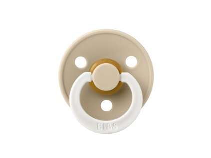 BIBS Colour cumlík z prírodného kaučuku 1ks – veľkosť 1 - Vanilla nočný