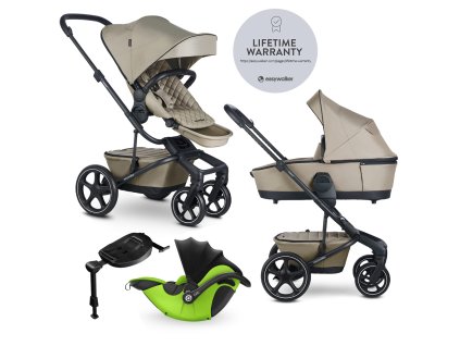 EASYWALKER Kočík kombinovaný Harvey⁵ Premium 2v1 Pearl Taupe LITE RWS + KIDDY Evoluna i-size 2