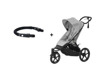 Cybex športový kočík Avi Spin + madlo - Fog Grey