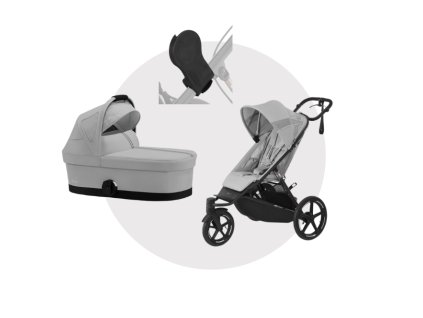 cybex avi spin 3v1 fog grey