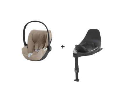 Cybex Platinum Cloud T i-Size PLUS + Isofix Base T - Cozy Beige