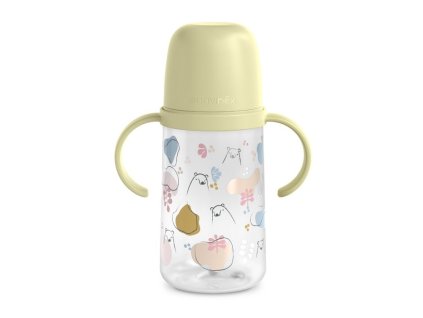 SUAVINEX | DRUHÁ fľaša s uškami BEAR 270 ml - ZELENÁ
