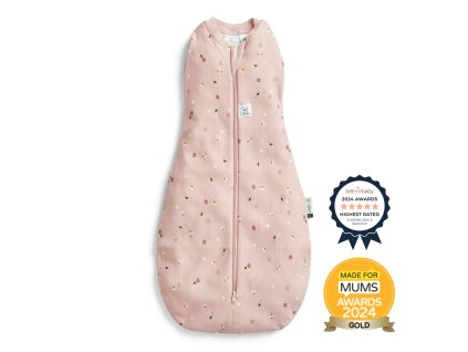ERGOPOUCH Zavinovačka a vak na spanie 2v1 Cocoon Daisies 6-12 m, 8-10 kg, 1 tog