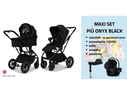 PIÚ MAXI ONYX BLACK RD 2025