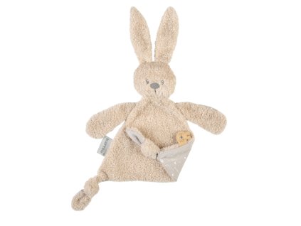 NATTOU Maznáčik mini Lapidou Teddy Glow pieskový 35 cm, 0 m+