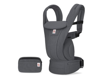 ERGOBABY | OMNI DELUXE Mesh - Graphite Grey+zavinovačka Swaddler zdarma
