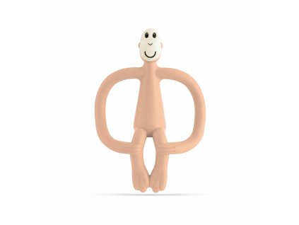 HRYZADLO A ZUBNÁ KEFKA MATCHSTICK MONKEY PEACH SALMON