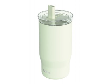 Nerezový termohrnček so slamkou Mist Pastel Green 720 ml