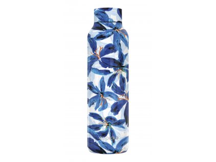 Nerezová termofľaša Solid Blue Hibiscus 630 ml