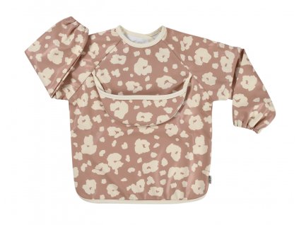 Béaba Podbradník 2v1 s odnímateľnými rukávmi Savannah Bloom