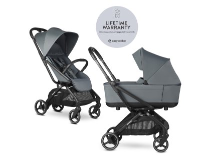 EASYWALKER Kočík kombinovaný Rockey M Smooth Grey