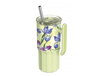 Nerezový termohrnček so slamkou Umi Green Tea 720 ml