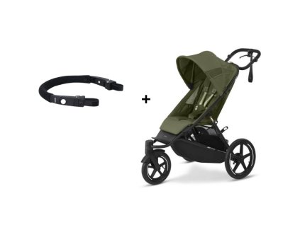 Cybex športový kočík Avi Spin + madlo - Moss Green