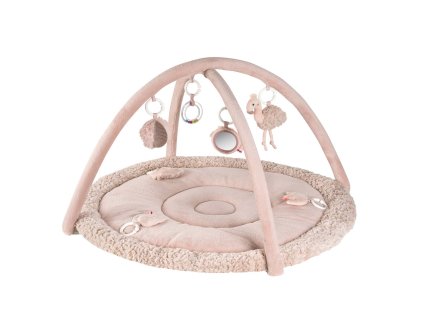 Baby Fehn 3D aktivity deka plameniak, Pink
